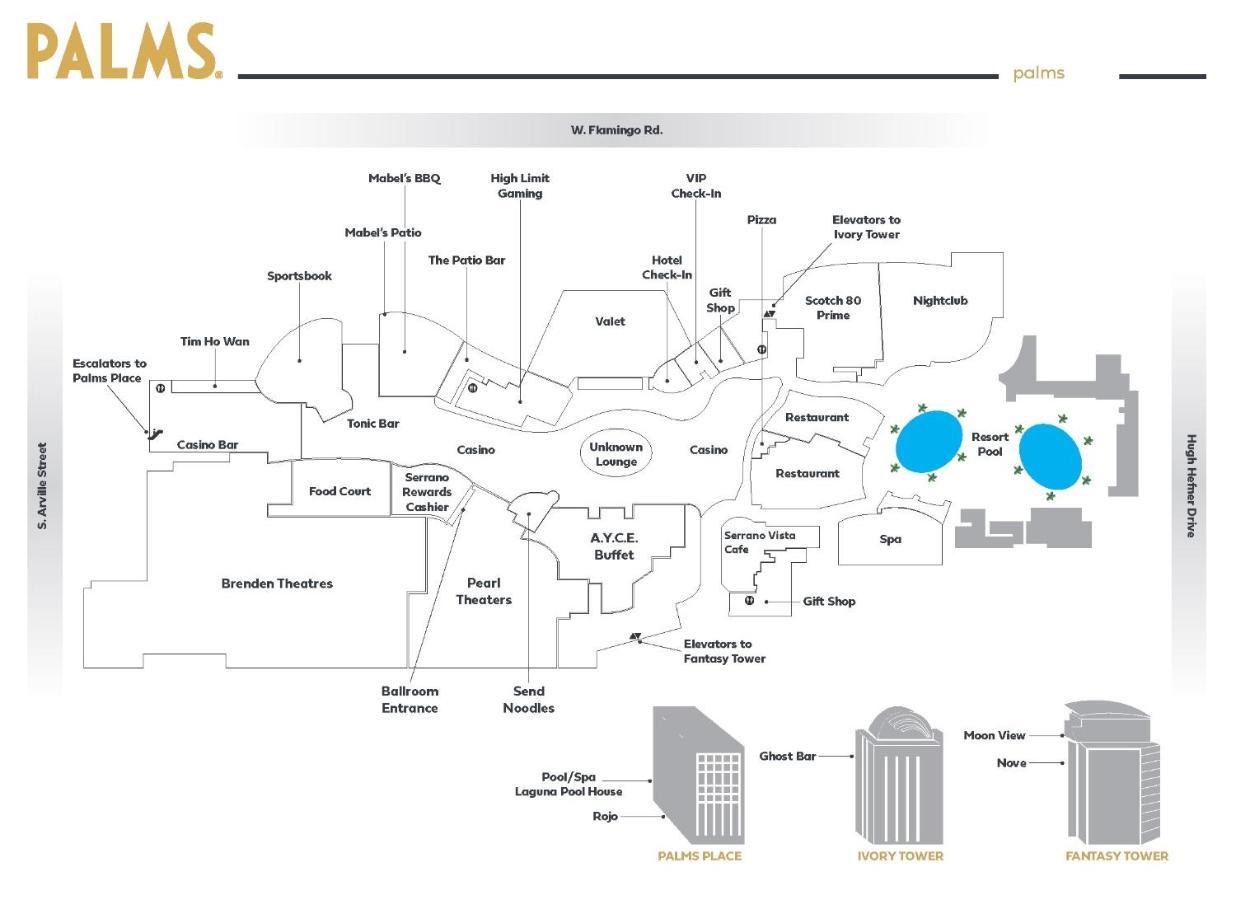 Palms Place One Bedroom Suite 1220 Sqft ลาสเวกัส ภายนอก รูปภาพ
